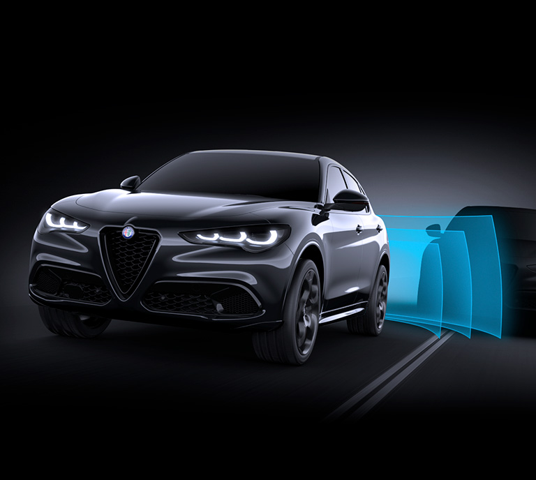 Active Blind Spot Assist per Stelvio – Alfa Romeo