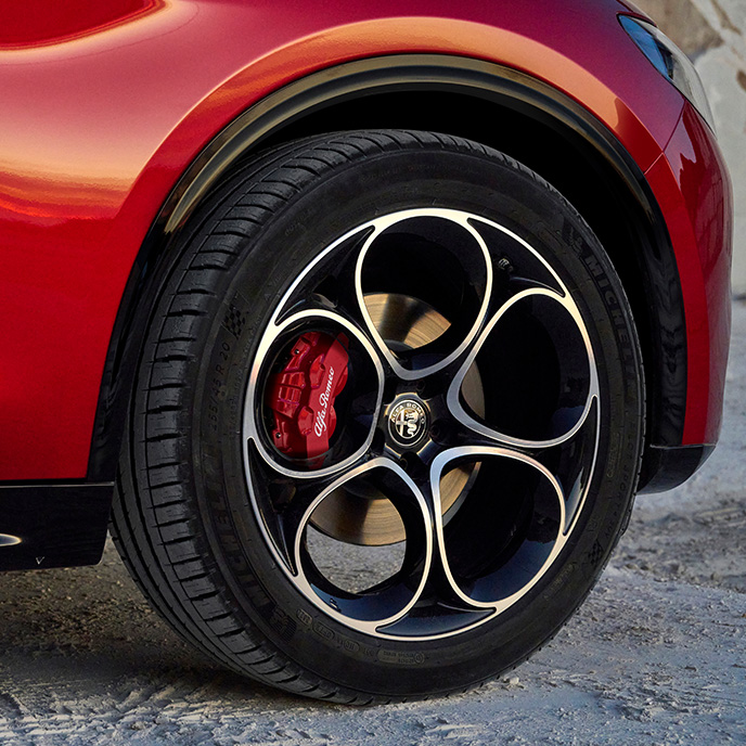 Alfa Romeo Stelvio: dettaglio delle sospensioni – Alfa Rome